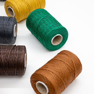 Hilo de cuero brillante de alta calidad para ganchillo [Hilo de cuero liso (250g)] Hilo de poliéster de Corea del Sur para bolsa de punto de ganchillo - Product Image 5