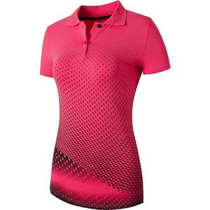 Polo Ecuestre para equitación para mujer, capa base de poliéster, impresión por sublimación, Color y logotipo personalizables - Product Image 2