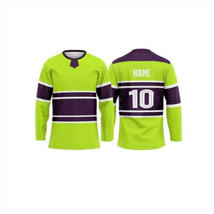 Nuevo Estilo OEM Personalizado, Jersey de Hockey sobre Hielo Profesional para Jugadores, de Poliéster/Malla, para Hombre, Jersey de Hockey sobre Hielo Hecho a Medida para Hombre - Product Image 6
