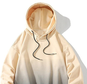 เสื้อฮู้ดผู้ชายทรงโอเวอร์ไซส์ ยี่ห้อ Index Apparel สีไล่เฉด ผ้าฝ้ายถัก สวมใส่สบายๆ สำหรับฤดูใบไม้ร่วง ความยาวปกติ - Product Image 2