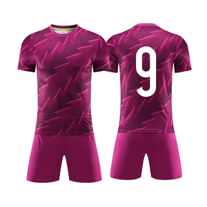 New Uniforms Soccer Custom Name Football Team Jersey Design <b>Models</b> Full Set Sublimation Soccer Uniform Unisex 100% Polyester - Product Image 4