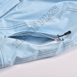 Pantalones de Esquí Azul Claro de Venta Caliente, Impermeables, Holgados, Tipo Cargo, con Trabillas para Cinturón, Ventilación y Bolsillos con Cremallera - Product Image 4