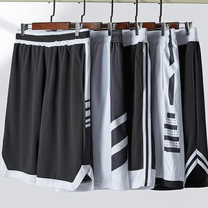 Pantalones Cortos Deportivos Unisex Premium, Transpirables, de Malla, de Secado Rápido, con Patrón Sólido, Uniformes Deportivos Personalizables para Deportes y Uso Casual - Product Image 5