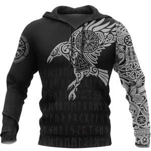 Sweat à capuche à manches longues imprimé personnalisé en molleton de polyester sublimé pour hommes en gros Streetwear simple sweats à capuche pour hommes au design personnalisé - Product Image 6