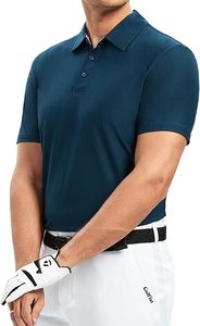 Camiseta de Golf para Hombre, Absorbe la Humedad, Secado Rápido, Estampada, Polo de Alto Rendimiento - Product Image 6