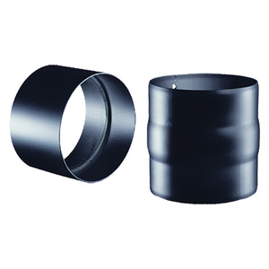 Manicotto in Acciaio Nero Cm 12 M/M - Sp.2 Mm (legno) - Product Image 1