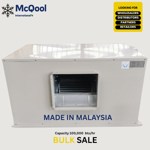 Silencioso 8,33 12,5 Ton Refrigerado por aire Manipuladores de aire de alta estática Operación extra silenciosa Sistema de conductos Nuevo compresor para hoteles DC - Product Image 1