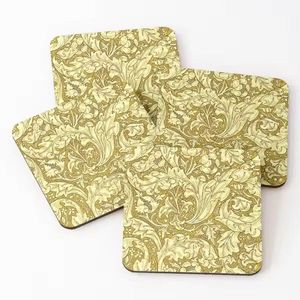 Posavasos para tazas, posavasos de corcho para sublimación de madera DIY, posavasos cuadrados de madera redondeada, posavasos para sublimación en blanco para el hogar y la cocina - Product Image 2