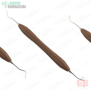 En acier inoxydable dentaire parodontal Gracey Curettes Kit instruments dentaires poignée en plastique Offres Spéciales CE ISO approuvé - Product Image 4