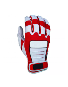 Guantes de bateo de béisbol y softbol para hombres de alta calidad Guantes de bateo de cuero de gran calidad - Product Image 3