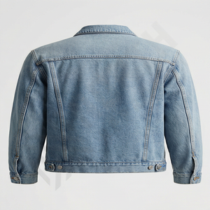 Veste en jean élégante pour homme, vêtements décontractés, veste en jean en coton de haute qualité pour homme, veste en jean personnalisée pour homme, collection en solde - Product Image 2