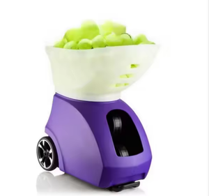 HOT 2026 Portable Smart Tennis <b>Ball</b> <b>Machine</b> with Remote Control 150 <b>Ball</b> Capacity Random Modes ABS Construction - Product Image 1