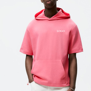 High Quality Stylish Men's Hoodie <b>Thick</b> <b>Fleece</b> Pullover 100% Cotton Custom Logo Winter Casual Wear Comfortable Streetwear 2026 - Product Image 1