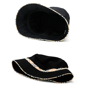 Nouvelle mode 100% coton femmes seau chapeau été voyage en plein air pliable plage chapeau de soleil - Product Image 4