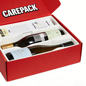 Confezione da 3 Bottiglie in Carta Kraft per Spedizione e Conservazione di Alcolici, Whisky, Birra e Vino, Scatola Pieghevole a Doppio Lato - Product Image 4