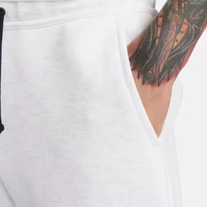 กางเกงวิ่งจ็อกกิงเอวสูงเอวยางยืดสำหรับผู้ชายกางเกงขาสเวตเตอร์แบบหนามีเชือกรูดปิดแบบแบนด้านหน้า2025ใหม่ - Product Image 3