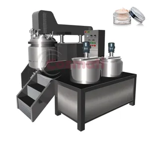 Multifunctional Cream Lotion Paste Making Cosmetic Mixing Equipment Vacuum Mixing Emulsifier Mixer Homogenizer
