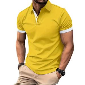 Summer Short Sleeve for <b>Shirt</b> Mens Front Logo 100% Cotton Customizable Breathable Quick Dry Regular Fit <b>T</b>-<b>Shirt</b> - Product Image 4