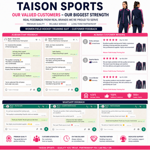 Traje de Entrenamiento de Hockey sobre Césped con Capucha para Mujer, 240 GSM, Poliéster Interlock Premium, Absorbe la Humedad, Paneles Laterales Azul/Negro Sólido, Personalizable - Product Image 6