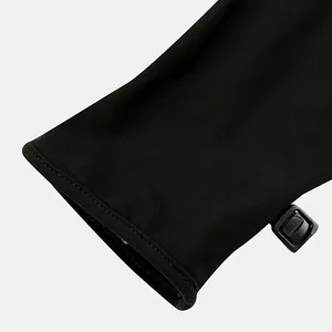 Gants de fitness chauds d'hiver à revêtement brillant antidérapant, gants de vélo en polyester avec écran tactile, coupe-vent - Product Image 4