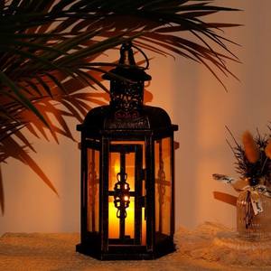 Linterna colgante decorativa de diseño, candelabros Vintage, linterna de Metal, linterna para exteriores para Patio, jardín, fiesta de boda - Product Image 3