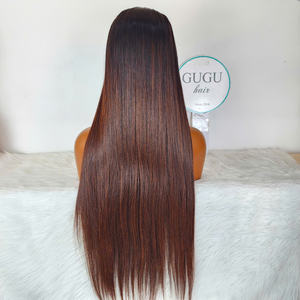 100% Vietnamese Remy Human Hair Super Double Drawn for Brown 5x5 Closure Glueless Wig Wholesale Price 30 Inch <b>Long</b> <b>Black</b> Women - Product Image 2