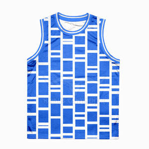 Maillot de basket-ball 100% polyester personnalisé meilleure qualité conception respirante pour les vêtements de sport en plein air - Product Image 1