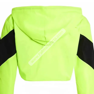 Veste et short coupe-vent personnalisés vierges coupe-vent à séchage rapide veste et short personnalisés coupe-vent femmes survêtement en nylon - Product Image 6