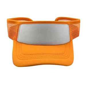 Visera Deportiva de Alta Calidad al por Mayor, Ajustable, para Golf y Running, con Logotipo Personalizado, Bordado e Impresión, Visera de Espuma - Product Image 3