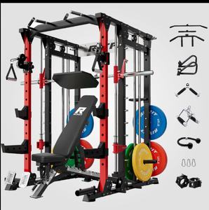 Rubber Light Weight Gym Exercise Leg Press Bench Equipment for Adults - Product Image 6