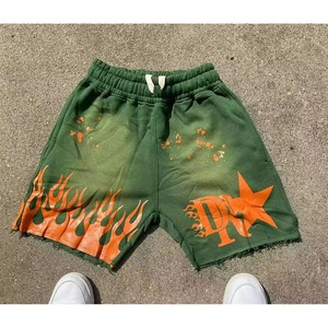 Summer <b>Shorts</b> Active Wear Blank <b>Quick</b> <b>Dry</b> Jogging Vintage Distressed Acid Washed <b>Shorts</b> for <b>men</b> Baggy <b>Men's</b> <b>Shorts</b> - Product Image 4