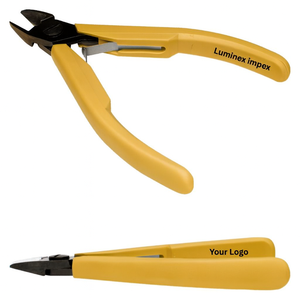 Lindstrom Coupe diagonale ultra affleurante à tête ovale en acier inoxydable, poignée sûre ESD 0.1-1mm 8142 pour la fabrication d'anneaux - Product Image 6