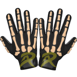 Guantes de Fútbol Antideslizantes con Agarre de Silicona, Diseño Personalizado, Guantes de Receptor de Rugby Americano, Guantes Deportivos Premium para Hombre y Mujer - Product Image 1
