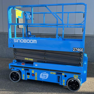 热销剪刀式升降机 Sinoboom 单人升降平台 2746E 8m 高效电动剪刀式升降台 - Product Image 5