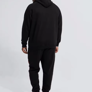 ชุดวอร์มฮู้ดดี้ผ้าฝ้ายผู้ชายสไตล์สตรีทแวร์สำหรับฤดูหนาวทรงโอเวอร์ไซส์ - Product Image 2