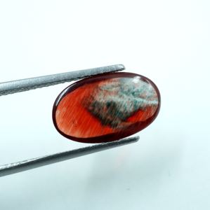 Natural Bio Color Andesine Labradorite Oval Cut Gemstone Cabochon de Mangolia para la fabricación de joyas - Product Image 4