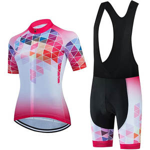 Servicio OEM, ropa personalizada, uniformes de ciclismo, Jersey y pantalones cortos con pechera, gran oferta, traje de uniforme con pechera de ciclismo - Product Image 6