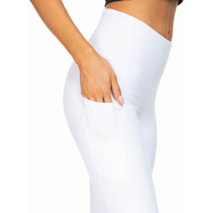 Mallas deportivas de cintura alta ajustadas para mujer y niña, pantalones ajustados para correr y Yoga - Product Image 4