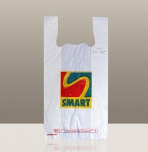 Bolsa precio barato chaleco bolsa de compras con logotipo personalizado, camiseta chaleco bolsas de compras - Product Image 3