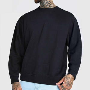 Ropa personalizada chándales para hombre Sudadera de cuello redondo para hombre Sudadera con capucha de algodón orgánico para hombre - Product Image 4