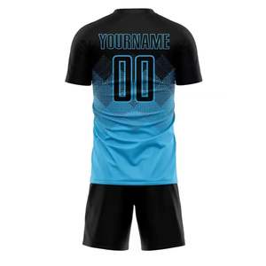 Uniforme de Fútbol Personalizado Transpirable de Manga Corta para Clubes, Sublimado, Unisex, Tallas Grandes - Product Image 6