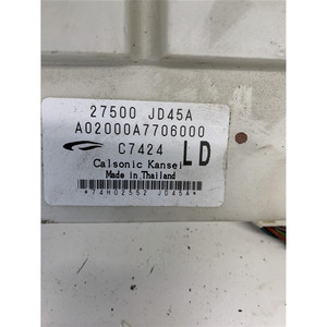 Sistema di Controllo Climatico NISSAN Qashqai 1a Serie 27510JD01A (06>09) - Product Image 6
