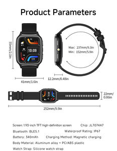 Reloj Inteligente ZW93 con Más de 100 Deportes, Llamadas Bluetooth, Monitor de Ritmo Cardíaco, Sueño y Actividad Física, con Linterna LED para Senderismo, Camping y Aventuras - Product Image 6