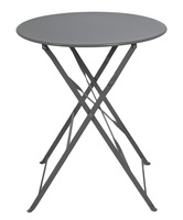 Ensemble de table et chaises pliantes en fer durable pour 4 personnes, design moderne, écologique, imperméable, portable, pour l'extérieur, les hôtels, les cours