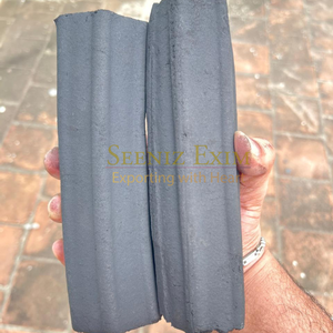 Briquettes de noix de coco naturelles hexagonales écologiques sans fumée de fabrication indienne de qualité supérieure, motif étoile, combustion de 4 à 6 heures pour - Product Image 3