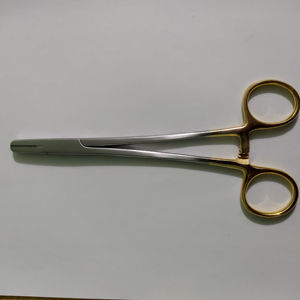 คีมหนีบลวดชุบทองครึ่งเข็มที่ใส่เข็มสแตนเลสแบบมืออาชีพ - Product Image 6