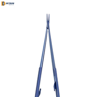 Porte-aiguille Castroviejo manuel en acier inoxydable de haute qualité, ensemble d'instruments pour usage chirurgical avec garantie d'un an