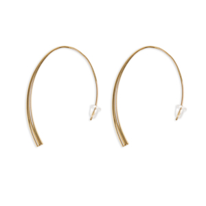 CUCOCUCA YXQ E120 Orecchini minimalisti e confortevoli in acciaio inossidabile placcato oro, dal design semplice e senza tempo, ideali per l'uso quotidiano. - Product Image 1