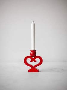 Modern Abstract Metal <b>Candle</b> Holders Geometric Sculptural <b>Taper</b> <b>Candle</b> Stands in Bold Shapes - Product Image 4