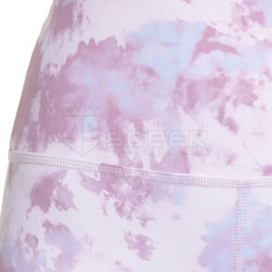 Collants de compression taille haute pour femmes Leggings taille moyenne sans couture respirants Style décontracté tricoté pour les entraînements de Fitness Gym - Product Image 5